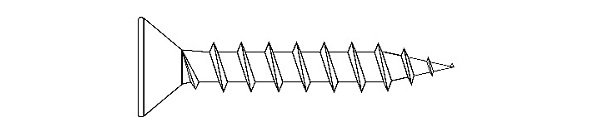 Flat Head screw