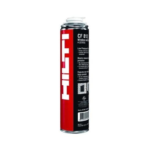 A can of Hilti CF 812 WD low-pressure foam