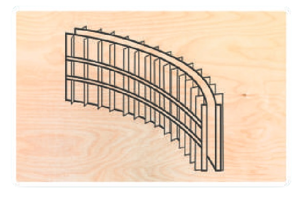 Circular girder formwork