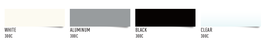 The Proglaze colour chart