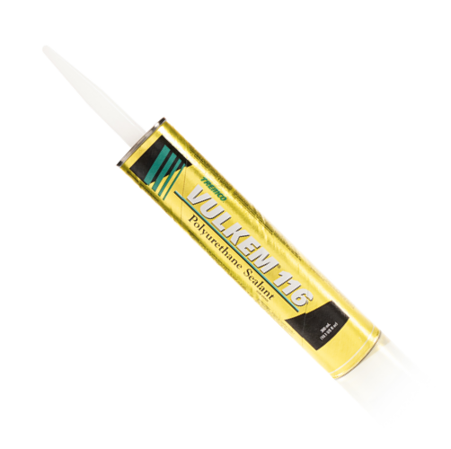 A sausage of Tremco Vulkem 116 polyurethane sealant
