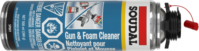 Soudal Gun and Foam Cleaner 500 ml aerosol