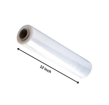 Stretch film roll, 12 inch